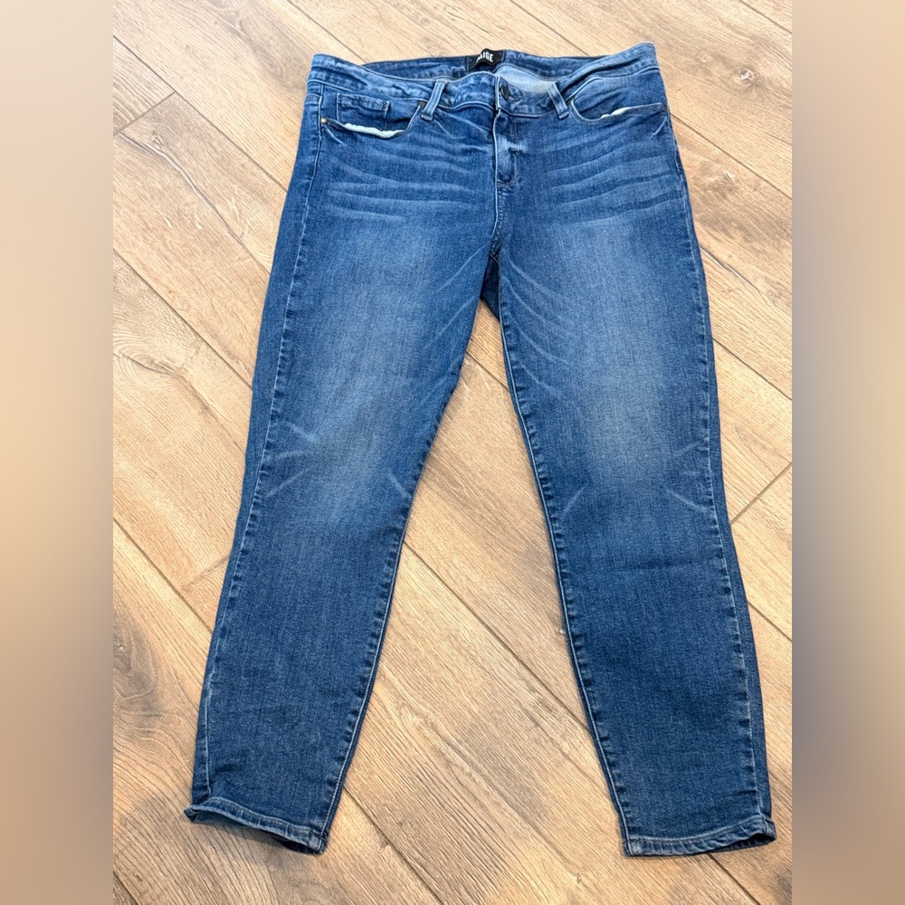 PAIGE Indigo Verdugo Crop Jean
